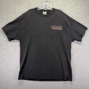 7.62 Design Shirt Mens XL Black Peace Through Superior Firepower Military Tee